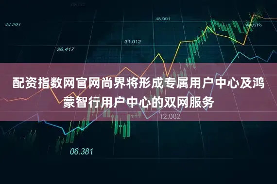 配资指数网官网尚界将形成专属用户中心及鸿蒙智行用户中心的双网服务